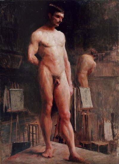 Male Nude by Eliseu Visconti